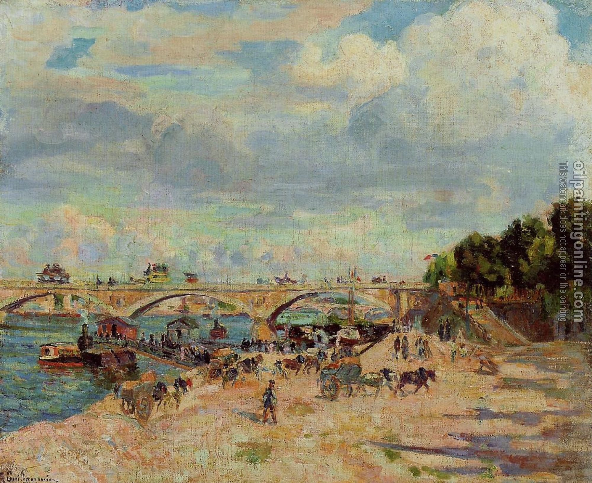 Guillaumin, Armand - The Seine at Charenton
